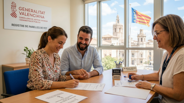 Cómo registrar tu pareja de hecho en Valencia